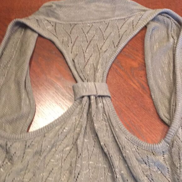 Gray Racerback sweater - Picture 6 of 8